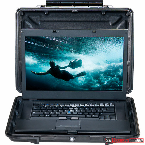 Pelican 1095CC Hardback Laptop Computer Case with Laptop Liner - Black (1090-023-110) - фото 5 - id-p214307114