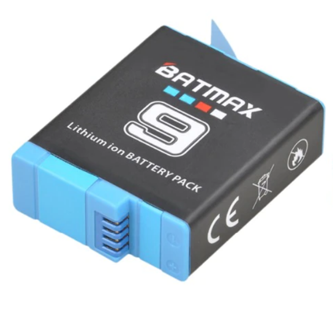 Акумулятор Batmax 1780mAh для екшн камер GoPro Hero 9 / Hero 10 / Hero 11 (аналог SPBL1B / AHDBT-901)