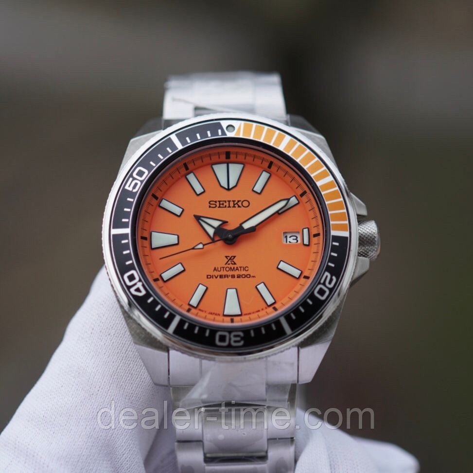 Часы Seiko SRPC07 Prospex Orange Samurai Automatic
