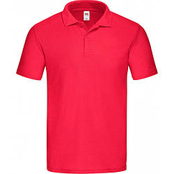 Чоловіча футболка поло червона 050-40