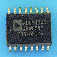 Изолятор цифровой 4-канала ADI ADUM1400ARW SOP16W