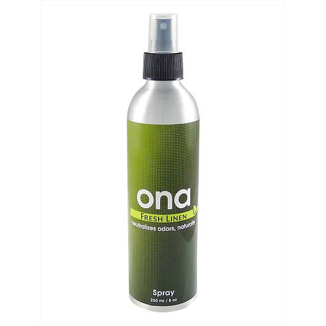 Нейтралізатор запаху Ona Spray Fresh Linen 250 мл, фото 1