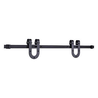 Комплект: Розсувна система Comit Loft LJ-1060B-200 + профіль 2000мм Чорний матовий