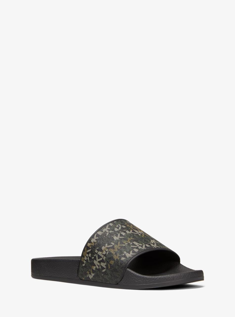 Чоловічі тапочки MICHAEL KORS MENS Jake Camouflage Logo Slide Sandal ОРИГІНАЛ (Розміри US 9; 11)