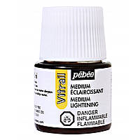 Медіум Пебео Pebeo Vitrail (Франція) для вітражних фарб 45 мл, прозора. Медіум що освітлює