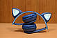 Бездротові Bluetooth-навушники Y47 Cat Ear з котячими вушками і лед підсвічуванням (Сині), фото 8