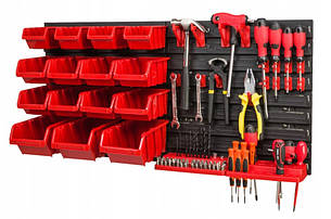 Панель для інструментів 78*39 + 15 контейнерів + 1 поличка Kistenberg В59