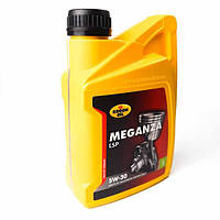 Моторне масло sae 5w 30 синтетичне 4т бензин, дизель автомобільне 1 літр KROON OIL MEGANZA LSP (33892)