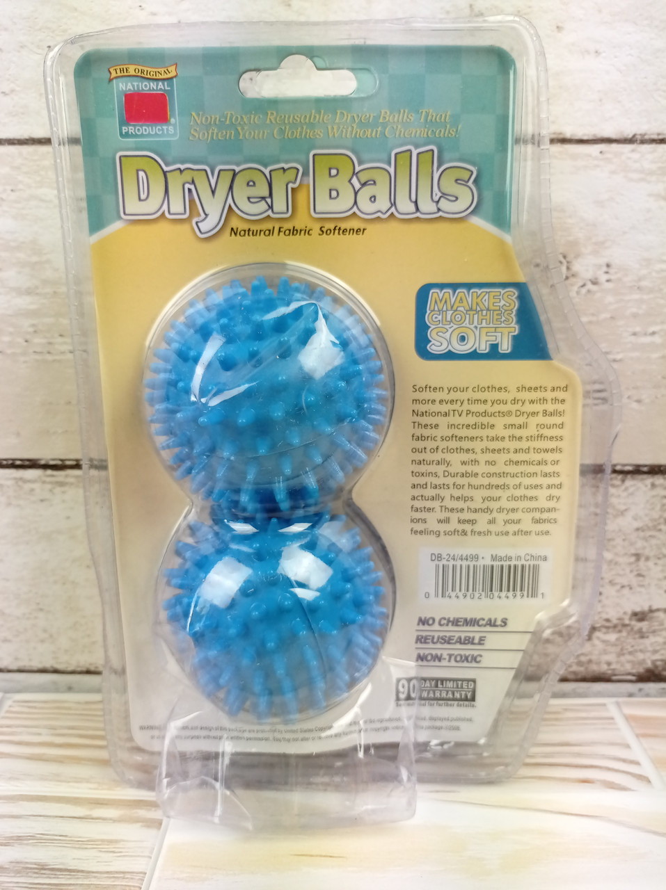 Силиконовые шарики для стирки Мячики Dryer Balls для стирки белья 2 шт Оригинальные фото - фото 2 - id-p1432333720