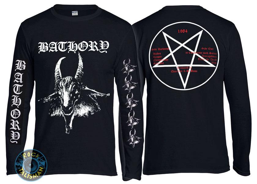Футболка довгий рукав BATHORY Goat logo