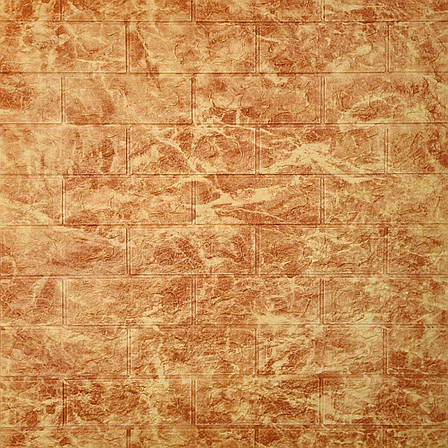 Декоративна 3D панель самоклейка під цеглу DEEP RED (066) SW-00000169, фото 2