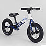 Дитячий біговел велобіг 12 дюймів Corso Skip Jack 93307 синій, фото 5