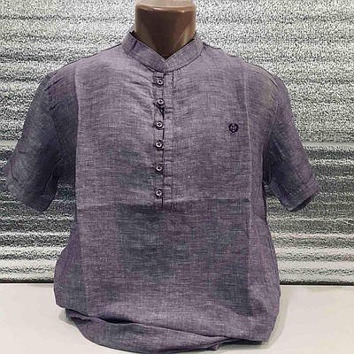 Сорочка льон чоловіча М-ХХL STENDO 14217