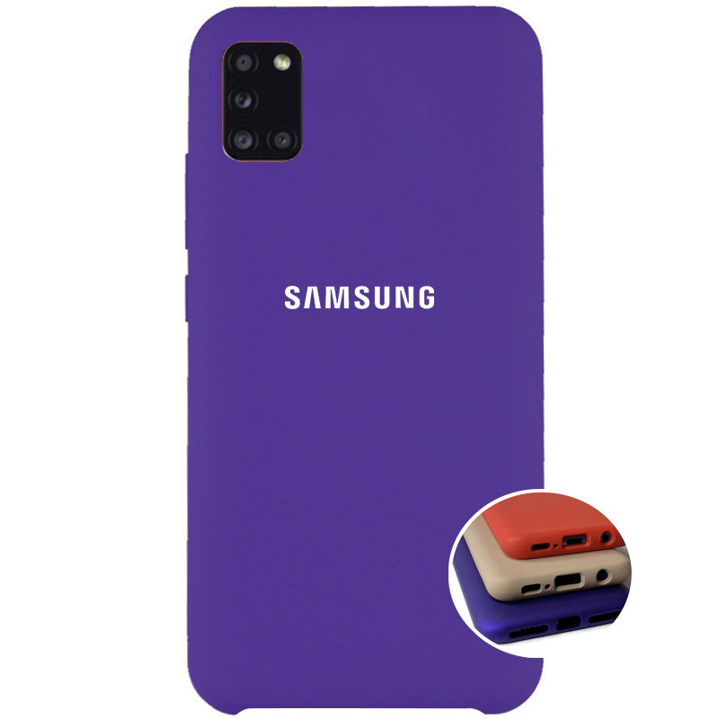 Чохол Silicone Full case для Samsung A21 (11) Ultraviolet фіолетовий, фото 1