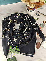 Шелковый платок Louis Vuitton Луи Витон край в ручную