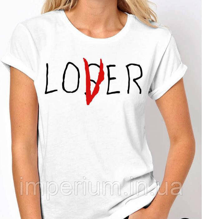 Кежуал футболка loser lover | висока якість