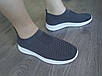 💥 Текстильні легкі сірі кросівки унісекс, розміри 37, 40, 41, фото 5