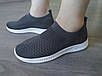 💥 Текстильні легкі сірі кросівки унісекс, розміри 37, 40, 41, фото 7