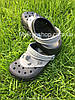 Сабо Crocs Classic I AM Shark Kids clog 26 р 15.0-15.7 см Дитячі Чорні з акулою 207072-001-C9 Black, фото 6