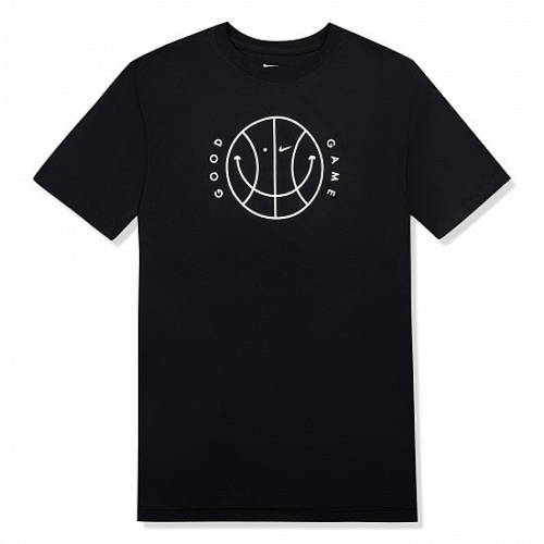 Футболка мужская баскетбольная Nike DRY TEE VERBIAGE 2 (CD1107-010) M ...