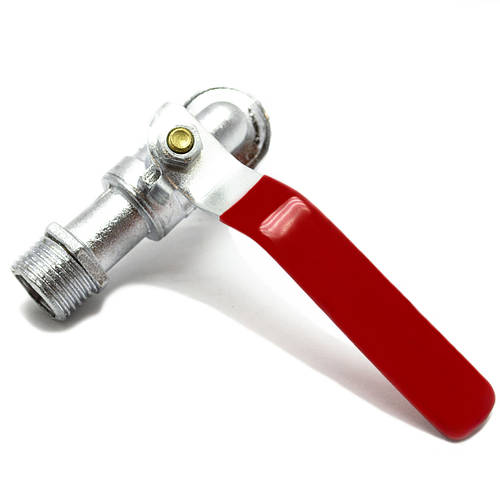 Кран Г-образный, металлический сливной, резьба 1,2, цена 80 грн — Prom ...