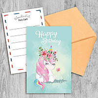 Поздовлива листівка Happy Birthday