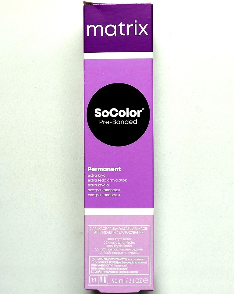 509AV (очень светлый блондин пепельный перламутровый) Краска для седых волос Matrix SoColor Pre-Bonded,90ml - фото 10 - id-p1432504971