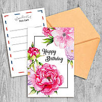 Поздовлива листівка Happy Birthday