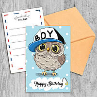 Поздравительная открытка Happy Birthday Boy