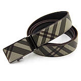 Чоловічий ремінь Burberry з автоматичною пряжкою, фото 3