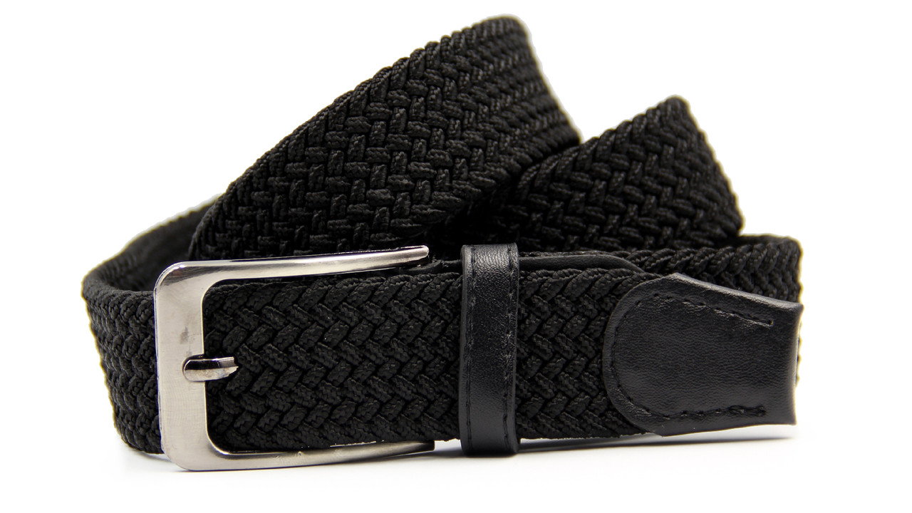 Ремінь гумка унісекс плетений, фото 1