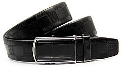 Чоловічий ремінь для брюк з пряжкою автомат