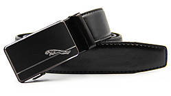 Ремінь універсальний шкіряний чоловічий пряжка автомат