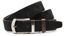 Ремінь двосторонній шкіряний чоловічий