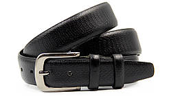Чоловічий шкіряний пояс для костюма