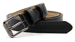 Жіночий стильний шкіряний ремінь для джинсів