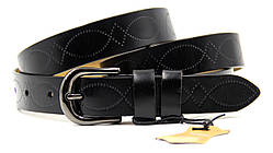 Жіночий якісний ремінь з натуральної шкіри