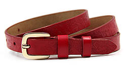 Жіночий шкіряний вузький ремінь