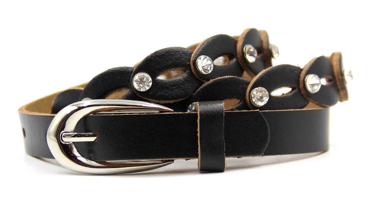 Жіночий модний ремінь шкіряний, фото 1