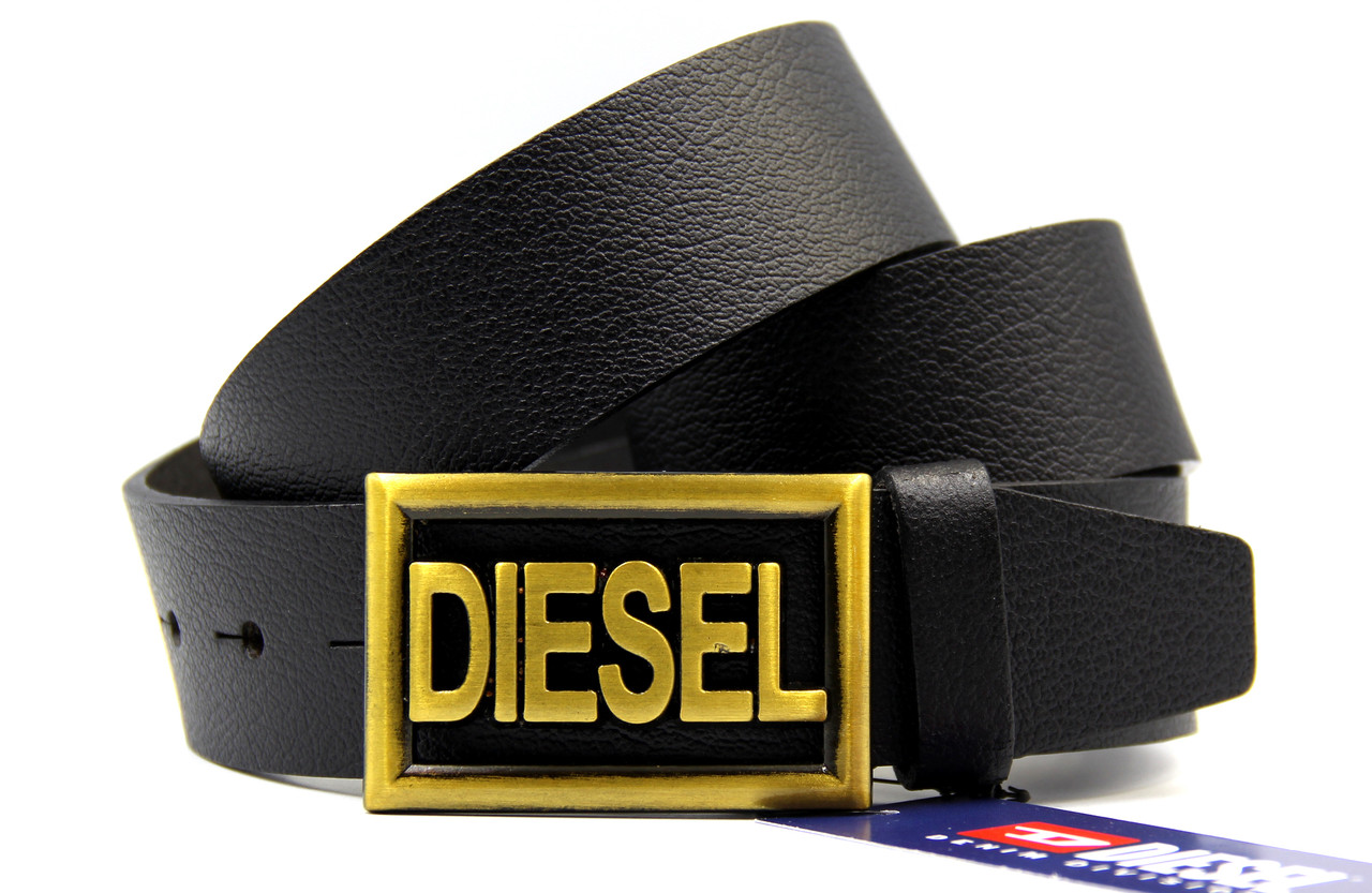 Жіночий шкіряний ремінь DIESEL люкс якість натуральна шкіра