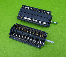 Перемикач режимів девятипозиционный ALONE FD109 (0+8 положень) / 16А /250V /Т150 для електродуховок "PYRAMIDA" (33301002)