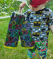 Летние удлиненные шорты шорты для мальчика