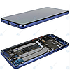 Дисплей для Xiaomi Mi9 SE (M1903F2G), модуль (екран сенсор) із синьою рамкою, сервісний оригінал 5610100210B6, фото 2