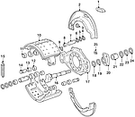 Накладки гальмівні та комплектуючі DAF