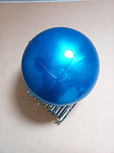 Куля сфера 4D фольгований синій металік 32 дюйма 80 див.