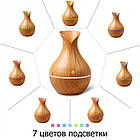 Зволожувач повітря Humidifier Ultrasonic Aroma з підсвіткою й аромадифузором, фото 7