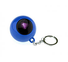 Магічний Куля прийняття рішень брелок 5х5 см (куля вісімка) синій