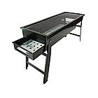 ОПТ Мангал-гриль розкладний Babale переносний портативний з гратами для барбекю, фото 8