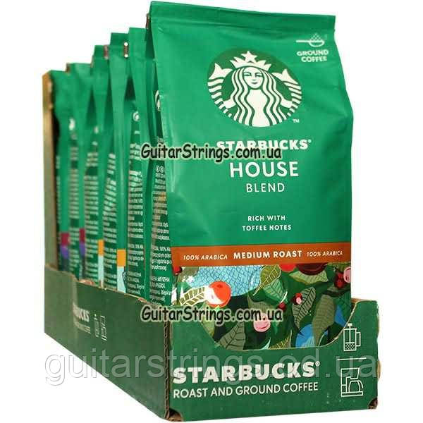 Купить Кофе Starbucks House Blend Rich With Toffee Notes Ground Coffee