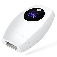 Домашній Фотоепілятор з LED дисплеєм. MEDSET PiPi-FD1 білий 600000 спалахів IPL